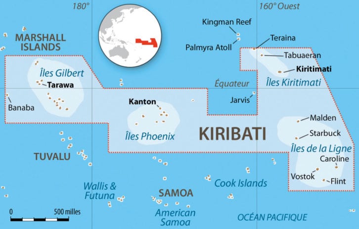 Kiribati entre les influences de Pékin et Taïwan