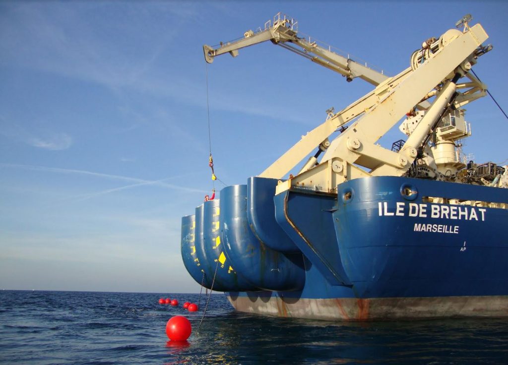 LES OPERATIONS A BORD D&rsquo;UN NAVIRE CÂBLIER
